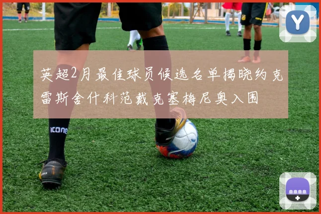 英超2月最佳球员候选名单揭晓约克雷斯舍什科范戴克塞梅尼奥入围